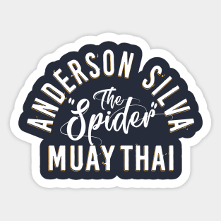 Anderson Silva The Spider Sticker